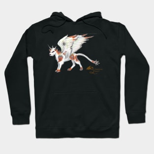 winged cat Hoodie